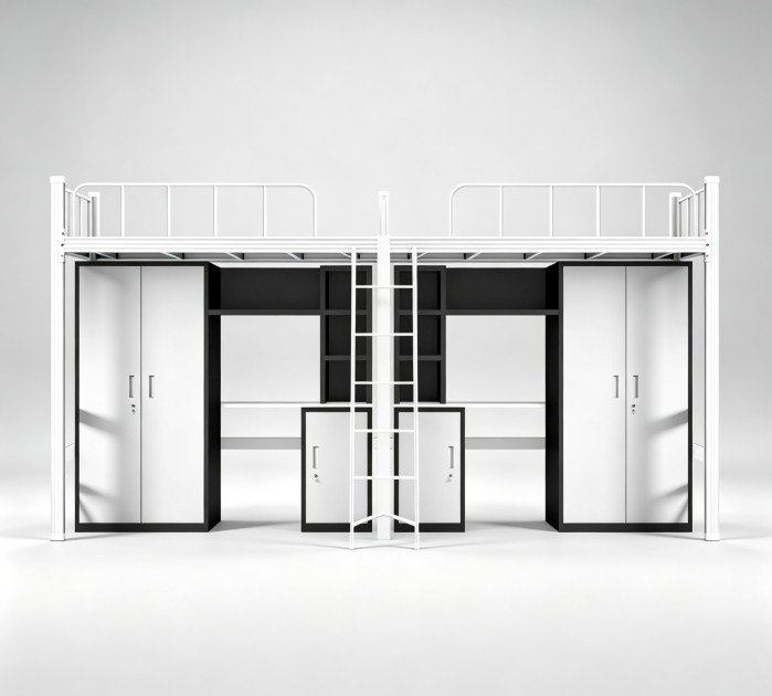 沃德WD-234款两连体外挂梯公寓床产品图3