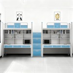 沃德WD-147款两连体两人位中步梯公寓床-缩略图1