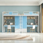 沃德WD-195款两连体两人位外挂梯公寓床-缩略图1