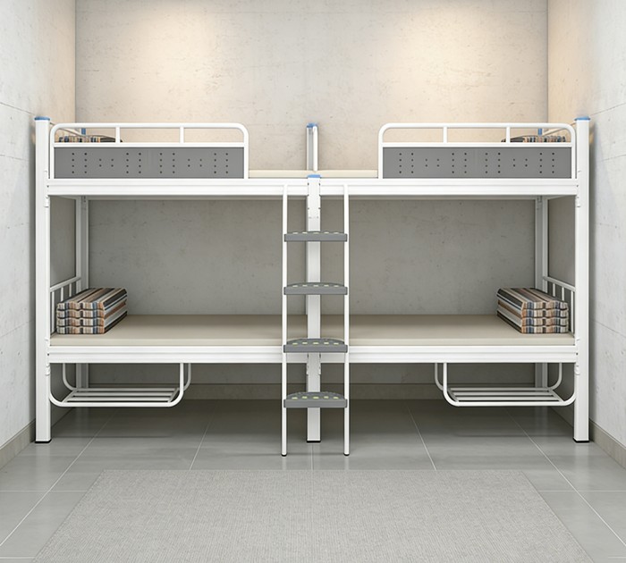 沃德WD-179款两连体四人位外挂梯上下床产品图1