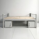 沃德WD-175款单层床-带床下柜款-缩略图1