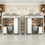 沃德WD-184款两连体两人位中步梯公寓床-缩略图1