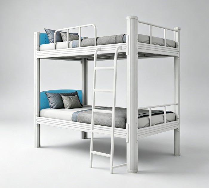 沃德WD-204款外挂梯双层床产品图1