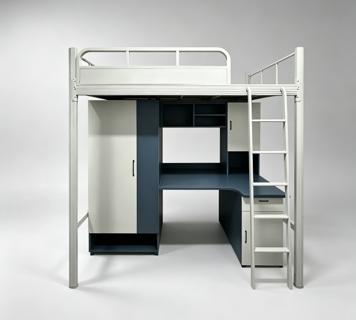 沃德WD-202款上床下桌公寓床产品图1