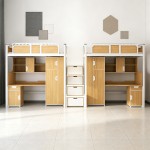 沃德WD-188款两连体两人位中步梯公寓床-缩略图1