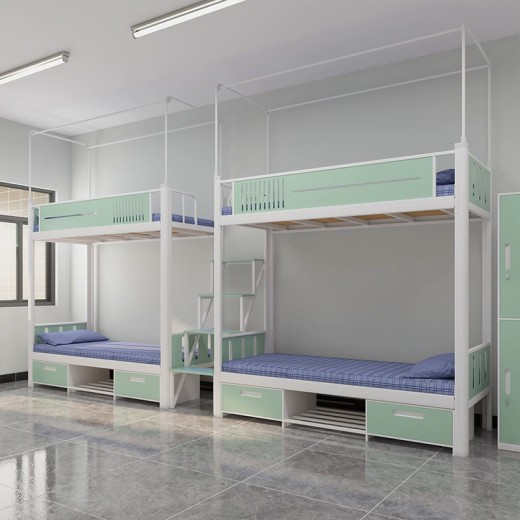 沃德WD-141款两连体四人位中步梯公寓床