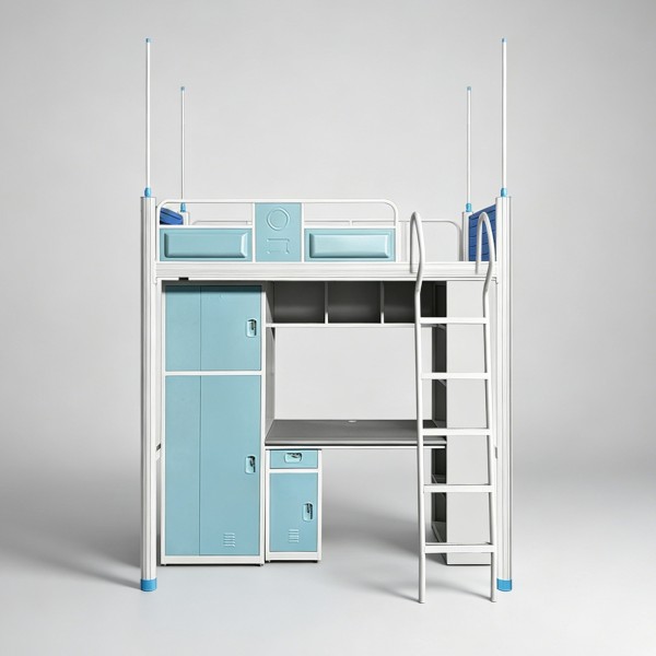 沃德WD-201款外挂梯双层床