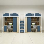  沃德WD-157款两连体两人位中步梯公寓床-缩略图1