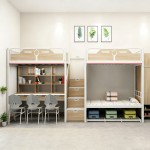 沃德WD-178款两连体三人位中步梯公寓床-缩略图1