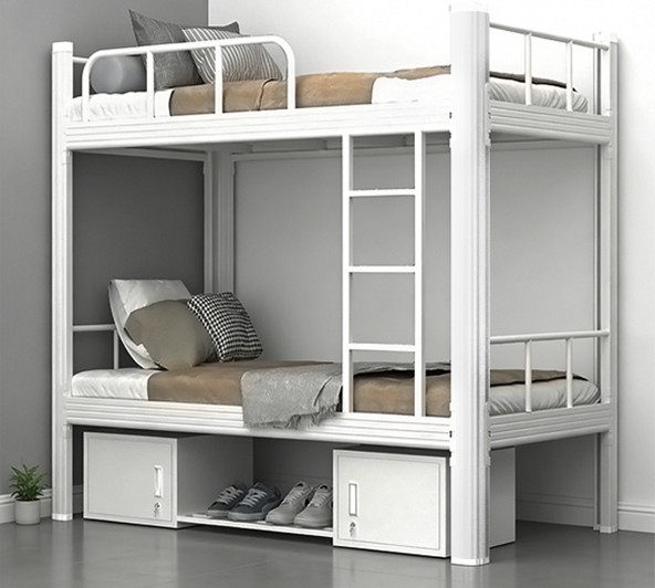 沃德WD-171款双层床-带床下柜款产品图1