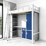 沃德WD-169款单人位外挂梯公寓床-缩略图1