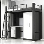 沃德WD-168款单人位外挂梯公寓床-缩略图1