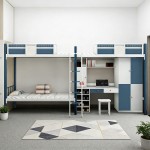 沃德WD-156款两连体三人位外挂梯公寓床-缩略图1