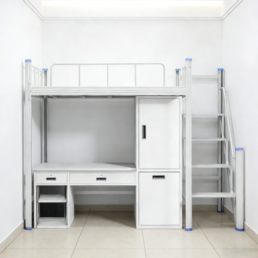 沃德WD-153款单人位侧步梯公寓床