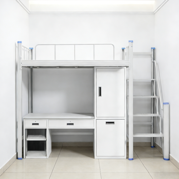 沃德WD-153款单人位侧步梯公寓床