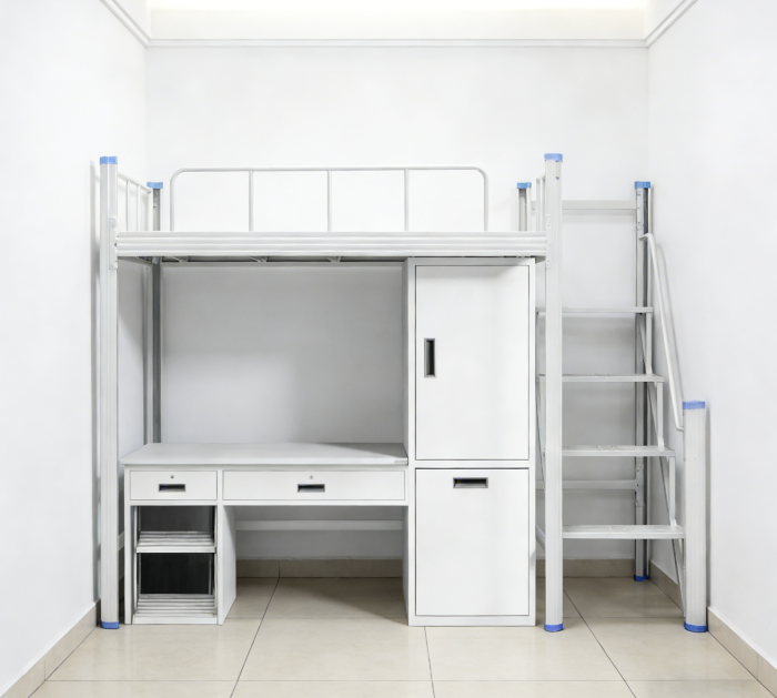 沃德WD-153款单人位侧步梯公寓床产品图1